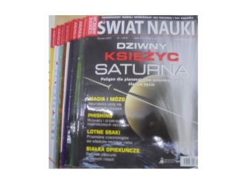 Magazyn Świat Nauki nr 1-12 z roku 2009
