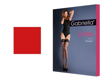 Gabriella Pończochy Calze Classic RED 1/2