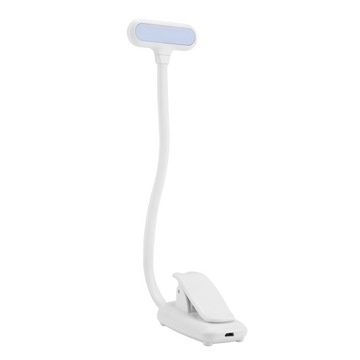 LAMPKA Z KLIPSEM LED CZYTANIA KSIĄŻEK ELASTYCZNA