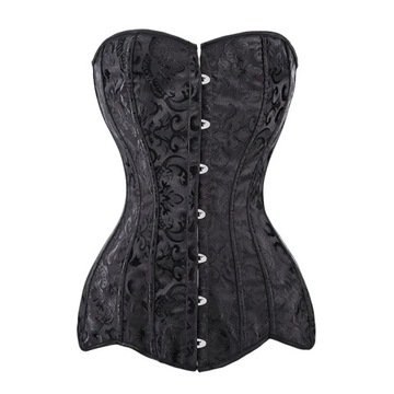 White Bridal Corselet Long Torso Waist Training Co