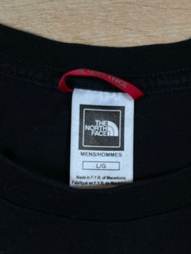 The North Face longsleeve logo unikat klasyk L