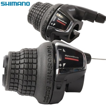 MANETKA OBROTOWA DŹWIGNIA PRZERZUTKI SHIMANO Revo Shift SL-RS35 3 RZĘDOWA