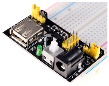 Moduł zasilania do płytek stykowych MB102 5V 3,3V