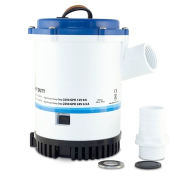 Automatyczna pompa zęzowa Albin HD, 1750 GPH - 12V