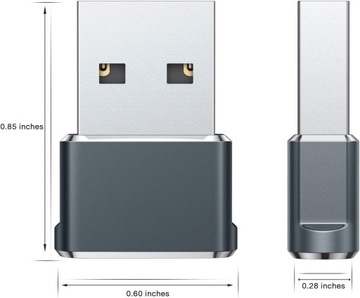 Адаптер Basesailor USB-USB C, 2 шт.,