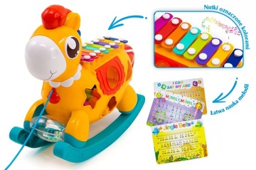 ИНТЕРАКТИВНАЯ СОРТИРОВКА ЛОШАДЕЙ БЛОКИРУЕТ ФОРМЫ CULMULARS СВЕТ + ЗВУК 8 В 1