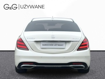 Mercedes Klasa S W222 Limuzyna wersja długa Facelifting 2.9 400d 340KM 2018 Mercedes-Benz Klasa S S 400 D 4MATIC PelnaOpcja SalonPolska SerwisASO VAT23, zdjęcie 10