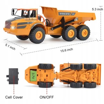 САМОСВАЛ С ДИСТАНЦИОННЫМ УПРАВЛЕНИЕМ VOLVO DUMPER E581-003