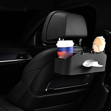 Место для хранения вещей в спинках сидений. Крючковая конструкция.