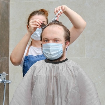 Машинка для стрижки ткани РЕГУЛИРУЕМЫЕ ФАРТУКИ ДЛЯ ВОЛОС