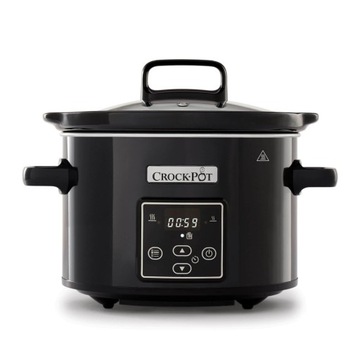 Кастрюля мультиварка Crock-Pot для здорового приготовления пищи CSC061X 2,4 л черная 210 Вт