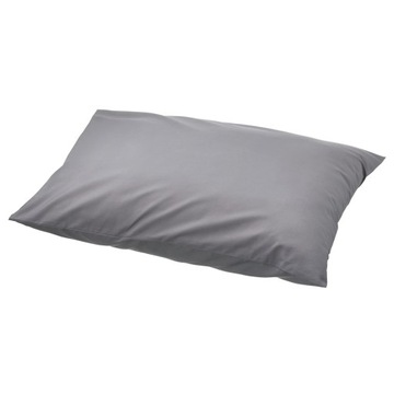IKEA RONNVECKMAL Poszewka, szary, 50x60 cm Perkal
