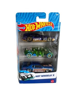 HOT WHEELS 3 Zestaw pojazdów 3-pak K5904