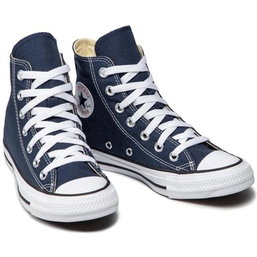 Buty CONVERSE CHUCK TAYLOR ALL STAR HI NAVY M9622C wysokie za kostkę 45