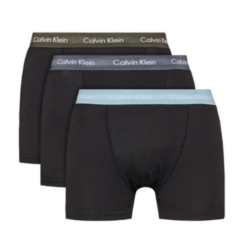 CALVIN KLEIN BOKSERKI MĘSKIE 3-PACK TRUNK M