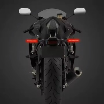 4x LED DRL DIRECTION SIGNALS DYNAMIC FLOATING MOTORCYCLE QUAD POSITION + STOP