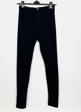 Jeansowe elastyczne spodnie rurki M 38 Denim Co.