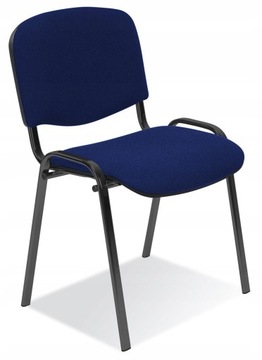 KRZESŁO KONFERENCYJNE ISO GRANATOWE NOWY STYL