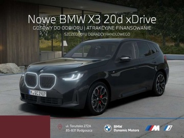 BMW X3 G45 2025 BMW X3 20d xDrive 197 KM mHEV - Gotowy do Odbioru - Kamera 360 - M Pro 2.0