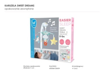 Мини-лунная карусель Sweet Dreams от Taf Toys - музыкальное волшебство для малышей