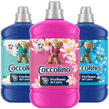 Coccolino Creations Płyn do Płukania Tkanin Mix Zapachów 3x1,6L 192pr