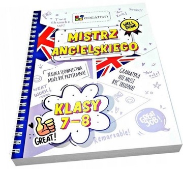 Mistrz angielskiego kurs dla uczniów klas 7-8 nauka słownictwa i gramatyki