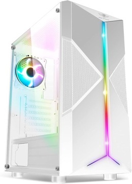 Spirit of Gamer Obudowa PC Biała RGB ATX/mATX/ITX