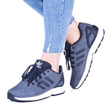 BUTY ADIDAS DAMSKIE ZX FLUX J BY9828 CZARNE