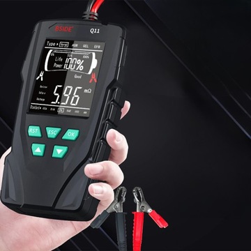 Тестер автомобильного аккумулятора 12 В 24 В с дисплеем BSIDE Q11