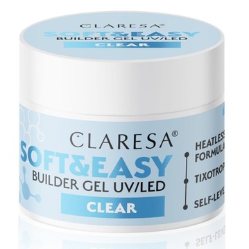 CLARESA ŻEL BUDUJĄCY CLEAR 90g