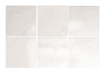 Equipe Artisan White 13,2x13,2cm 24454 - płytka ścienna