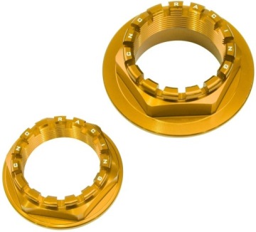 CNC RACING Nakrętki Osi Tylnego Koła Ducati Gold