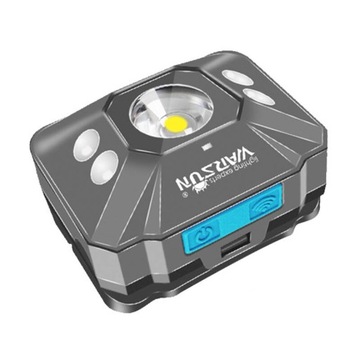 Warsun Lampa Latarka Czołowa Czołówka Wodoodporna Lampka Na Głowę Usb 500lm