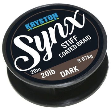 KRYSTON - Synx 30lb - 20m DARK Plecionka w szywne