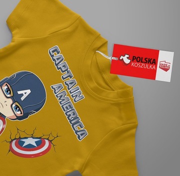 KOSZULKA T-SHIRT CAPTAIN AMERICA MARVEL 3XL JAKOŚĆ