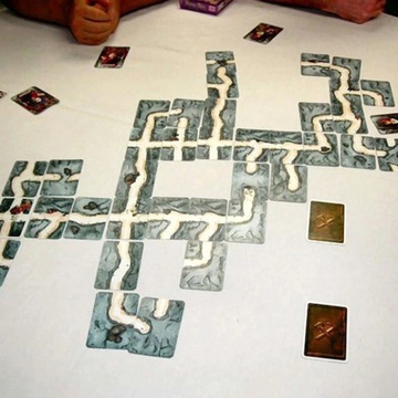 Настольная игра Saboteur, версия 1.2 Dwarf Gold MineCart