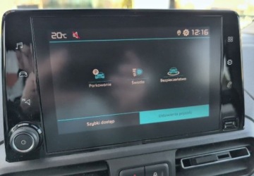 Citroen Berlingo III Osobowy M 1.2 PureTech 110KM 2023 Citroen Berlingo M 1.2 PureTech Feel SS N1 SalonPL FVat Gwarancja od RiA, zdjęcie 24