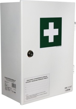 Apteczka pierwszej pomocy AS30 ścienna biała