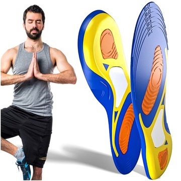 Гелевые стельки VM для спортивной рабочей обуви при болях в ногах, шпорах