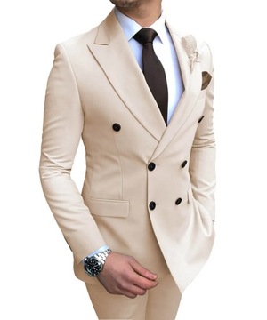 Costumes Pour Hommes Fashion Peak Lapel Black Wed
