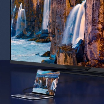 Кабель Baseus HDMI 2.1 8K 60 Гц 48 Гбит/с / 4K 120 Гц / 2K 144 Гц 3D eARC QMS