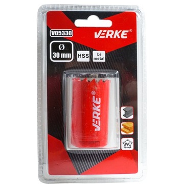 КОРОНОЧНАЯ ПИЛА БИМЕТАЛЛИЧЕСКАЯ ФРЕЗА ФРЕЗЕРОВКА СВЕРЛО ДЛЯ ДЕРЕВЯННОГО МЕТАЛЛА 30 мм БИМЕТАЛЛ