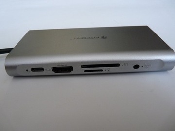 ДОК-концентратор USB-C, HDMI 4K LAN, 12 портов Fitfort UCN 3265