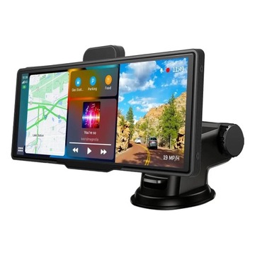 Uniwersalny przenośny bezprzewodowy rejestrator samochodowy Carplay o przekątnej 10,26 cala z systemem Android Auto
