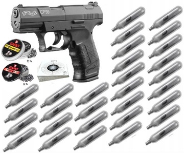 PISTOLET P99 WIATRÓWKA GAZOWA WALTHER ŚRUT OSTRY