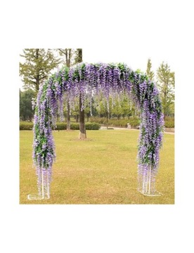 Искусственная гирлянда из глицинии для стены, балкона, альпиниста, свеса XXL x12