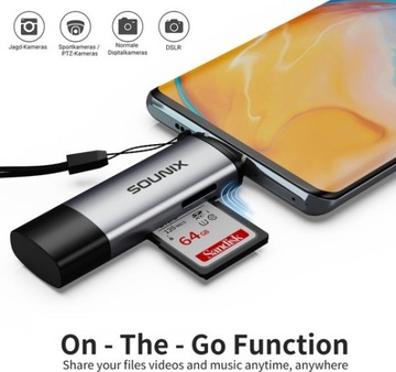 Устройство чтения карт SD SOUNIX USB 3.0 USB USB-C SD MicroSD