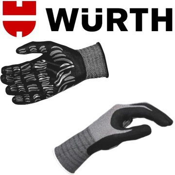 Rękawice robocze Wurth PLUS rozmiar 9 - L