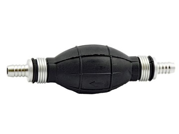 POMPKA PALIWA RĘCZNA GRUSZKA PROSTA ZAWÓR 12 MM