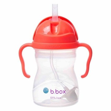 B.box Bidon ze słomką 240 ml. Arbuzowy